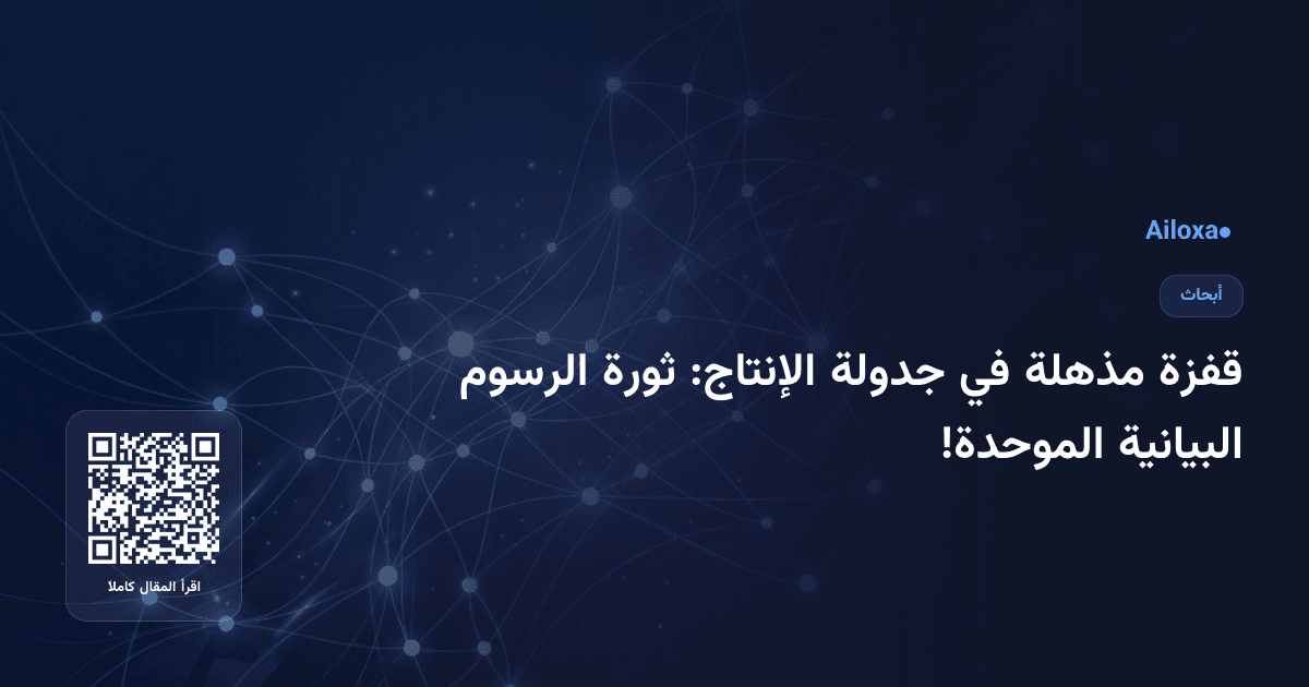 قفزة مذهلة في جدولة الإنتاج: ثورة الرسوم البيانية الموحدة!
